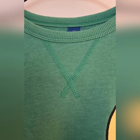💚Old Navy smiley-face sweatshirt 🙂 - Picture 3 of 7